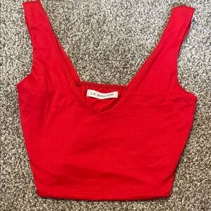 Red Women's Top